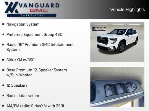 2025 GMC Acadia FWD Elevation