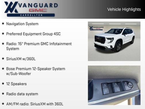 2025 GMC Acadia FWD Elevation