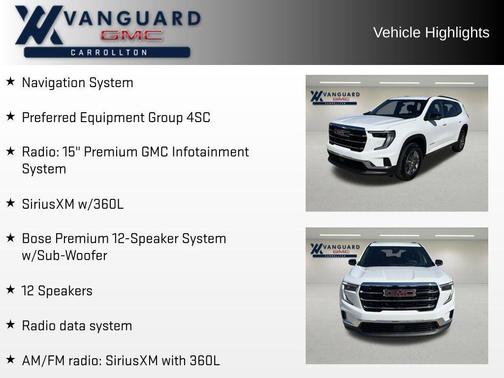 2025 GMC Acadia FWD Elevation