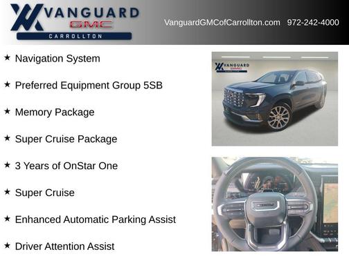 Downpour Metallic 2026 GMC Acadia Denali
