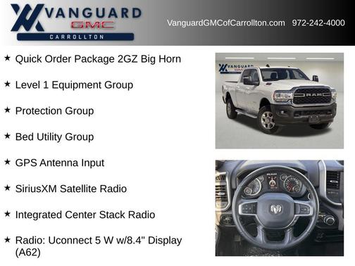 2024 RAM 2500 Big Horn Crew Cab 4x4 6'4' Box