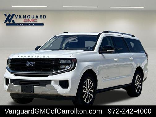 OXFORD WHITE 2025 Ford Expedition Max Platinum