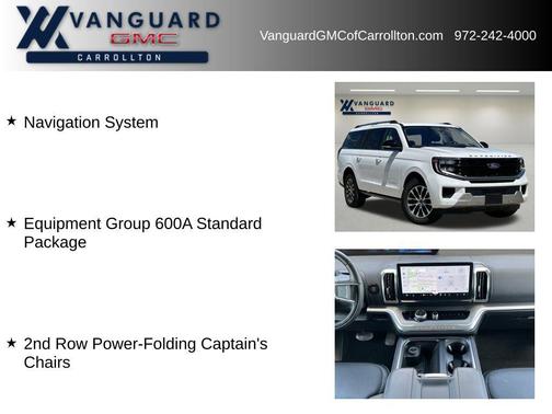 OXFORD WHITE 2025 Ford Expedition Max Platinum