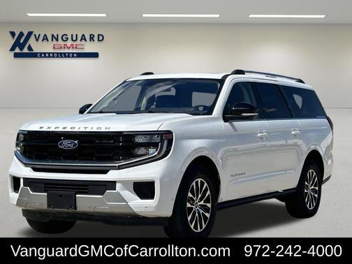 OXFORD WHITE 2025 Ford Expedition Max Platinum