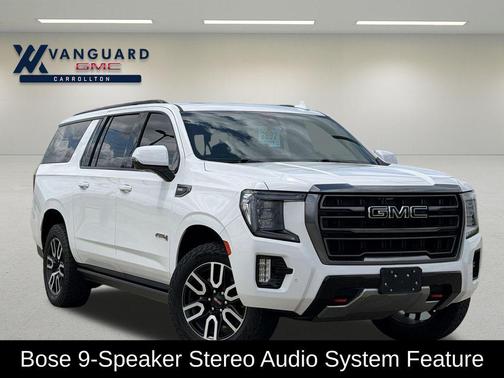Summit White 2022 GMC Yukon XL 4WD AT4