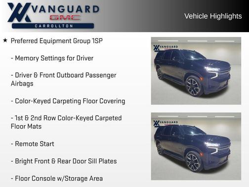 2022 Chevrolet Tahoe 4WD RST