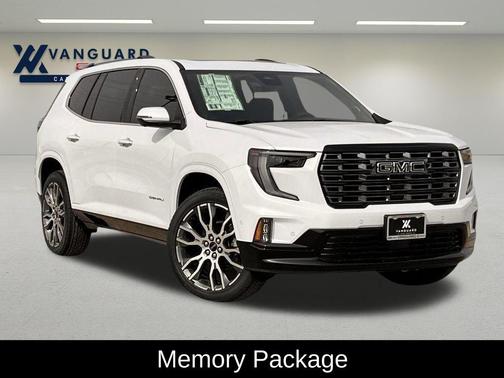 Glacier White Tricoat 2026 GMC Acadia Denali