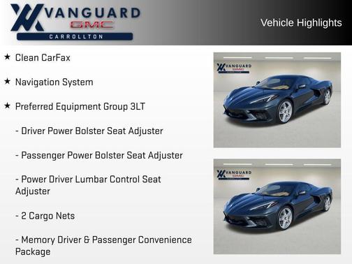 2021 Chevrolet Corvette Stingray w/3LT