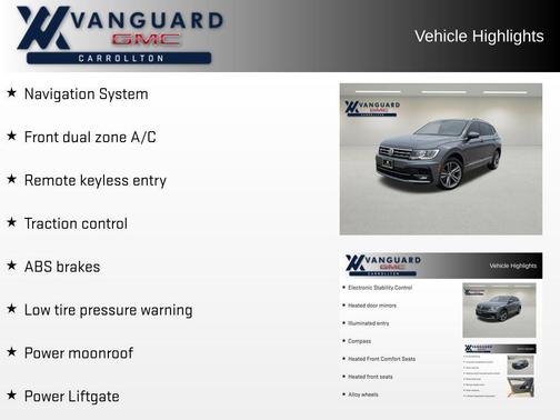 2019 Volkswagen Tiguan 2.0T SEL R-Line