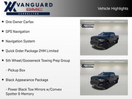 2020 RAM 2500 Limited Crew Cab 4X4 6'4' Box