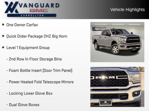 2024 RAM 2500 Big Horn Crew Cab 4x4 6'4' Box