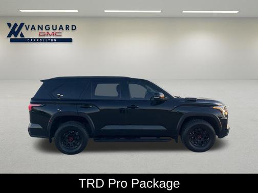 Midnight Black Metallic 2023 Toyota Sequoia TRD Pro