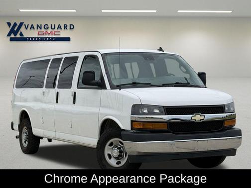 Summit White 2020 Chevrolet Express 3500 RWD 3500 Extended Wheelbase LT