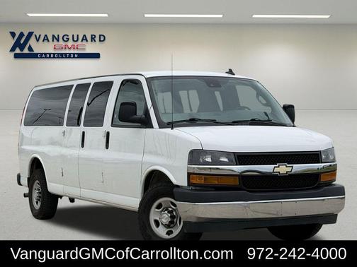 Summit White 2020 Chevrolet Express 3500 RWD 3500 Extended Wheelbase LT