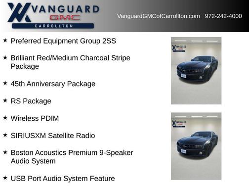 2012 Chevrolet Camaro 2SS