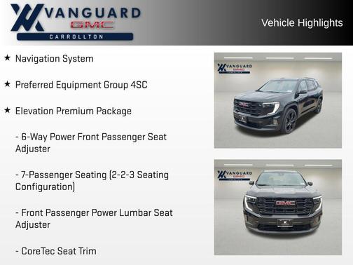 2026 GMC Acadia Elevation FWD