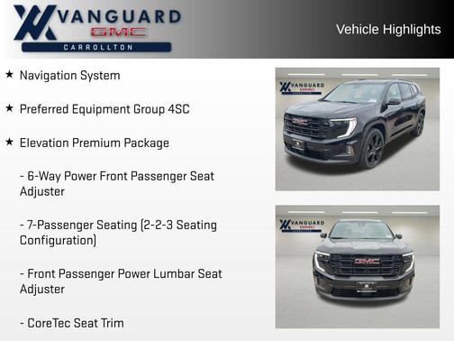 2026 GMC Acadia Elevation FWD