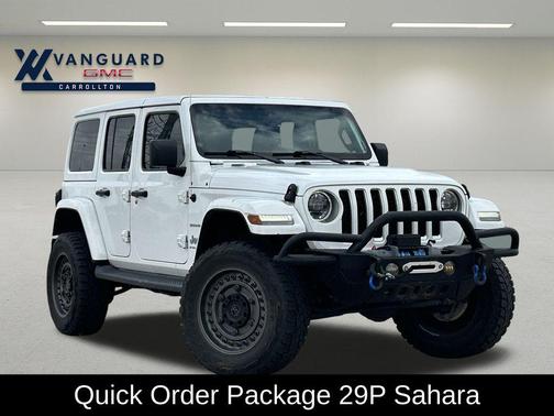 Bright White Clearcoat 2023 Jeep Wrangler 4xe Sahara