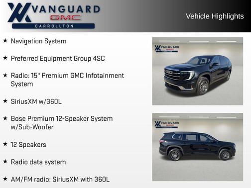 2025 GMC Acadia FWD Elevation