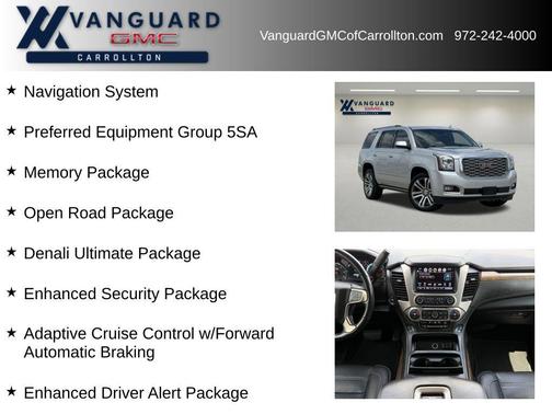 Quicksilver Metallic 2018 GMC Yukon Denali