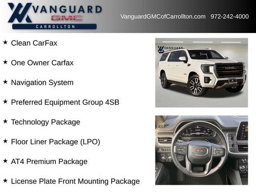2023 GMC Yukon XL 4WD AT4