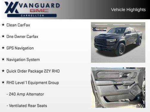 2025 RAM 1500 RHO Crew Cab 4x4 5'7' Box