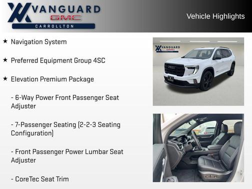 2026 GMC Acadia Elevation FWD