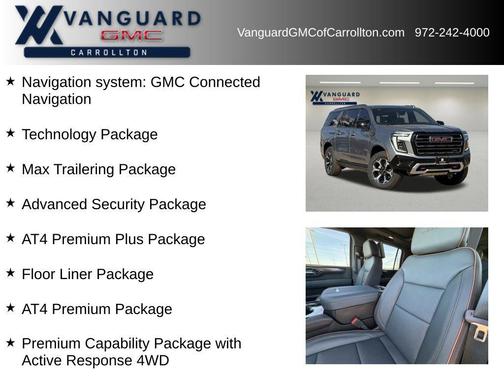 2026 GMC Yukon XL 4WD AT4