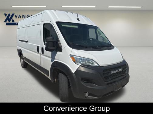 Bright White Clearcoat 2025 RAM ProMaster 3500 High Roof