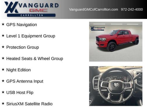 2020 RAM 3500 Big Horn Mega Cab 4x4 6'4' Box