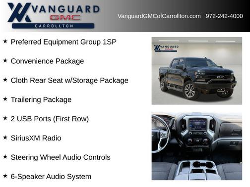 Black 2021 Chevrolet Silverado 1500 RST