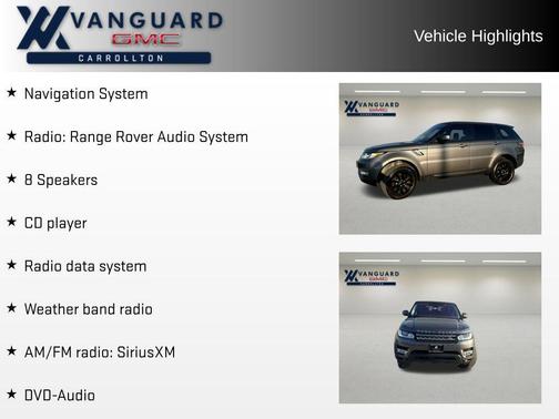 2017 Land Rover Range Rover Sport 3.0L Turbocharged Diesel HSE Td6