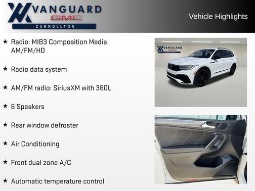 2022 Volkswagen Tiguan 2.0T SE R-Line Black