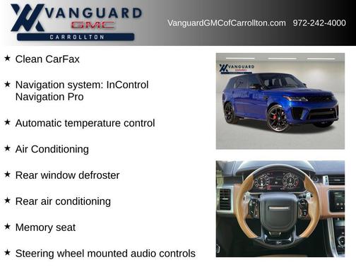 2019 Land Rover Range Rover Sport SVR