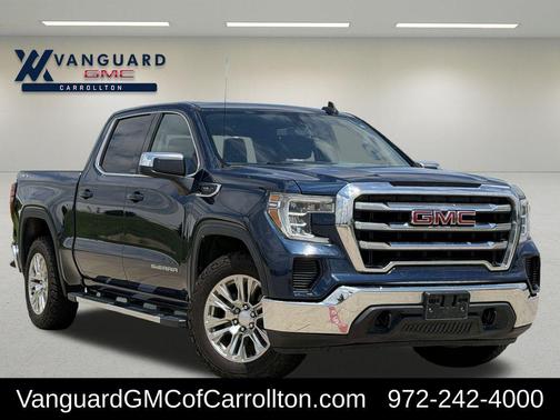 Pacific Blue Metallic 2019 GMC Sierra 1500 SLE