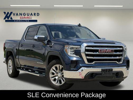 Pacific Blue Metallic 2019 GMC Sierra 1500 SLE