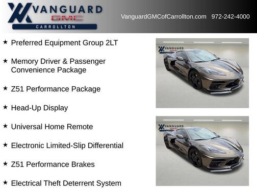 Zeus Bronze Metallic 2021 Chevrolet Corvette Stingray w/2LT