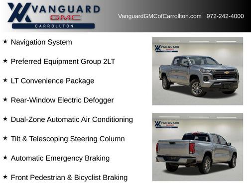 Sterling Gray Metallic 2023 Chevrolet Colorado LT