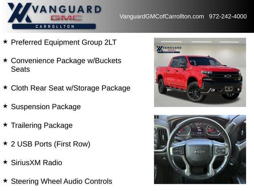 Red Hot 2021 Chevrolet Silverado 1500 LT Trail Boss