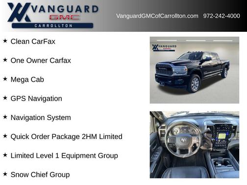 2021 RAM 2500 Limited Mega Cab 4x4 6'4' Box