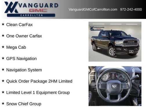 2021 RAM 2500 Limited Mega Cab 4x4 6'4' Box