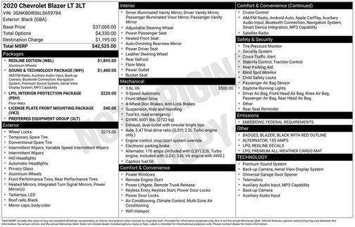 2020 Chevrolet Blazer 3LT