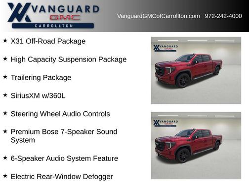 Volcanic Red Tintcoat 2024 GMC Sierra 1500 Elevation