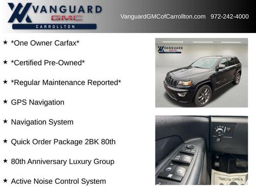 2021 Jeep Grand Cherokee 80th Anniversary 4x2