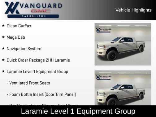 2019 RAM 2500 Laramie Mega Cab 4x4 6'4' Box