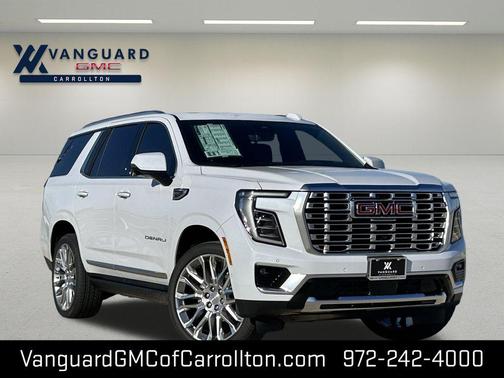 Glacier White Tricoat 2026 GMC Yukon Denali