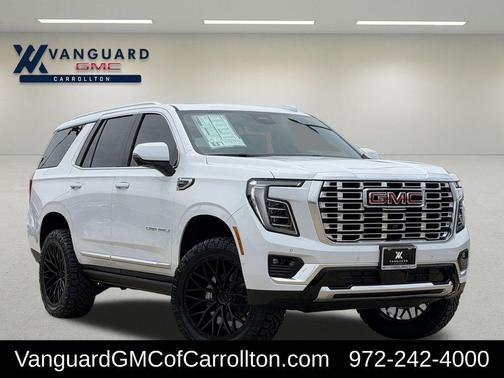 Glacier White Tricoat 2026 GMC Yukon Denali