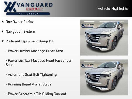 2022 Cadillac Escalade ESV Premium Luxury Platinum