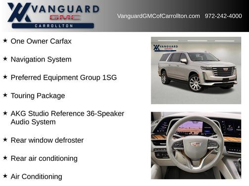2022 Cadillac Escalade ESV Premium Luxury Platinum