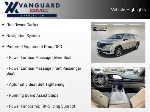 2022 Cadillac Escalade ESV Premium Luxury Platinum